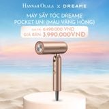  C430_DEAL 8: MÁY SẤY TÓC DREAME POCKET UNI - BẢN QUỐC TẾ - BẢO HÀNH 24 THÁNG 