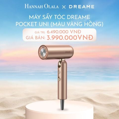  C430_DEAL 8: MÁY SẤY TÓC DREAME POCKET UNI - BẢN QUỐC TẾ - BẢO HÀNH 24 THÁNG 