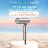  C430_DEAL 8: MÁY SẤY TÓC DREAME POCKET UNI - BẢN QUỐC TẾ - BẢO HÀNH 24 THÁNG 