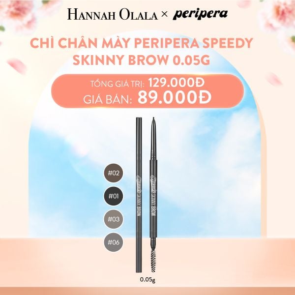 A641_DEAL 2: CHÌ CHÂN MÀY PERIPERA SPEEDY SKINNY BROW 