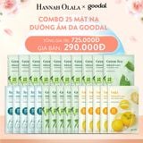  A334_DEAL 2: COMBO 25 MẶT NẠ DƯỠNG ẨM DA GOODAL 