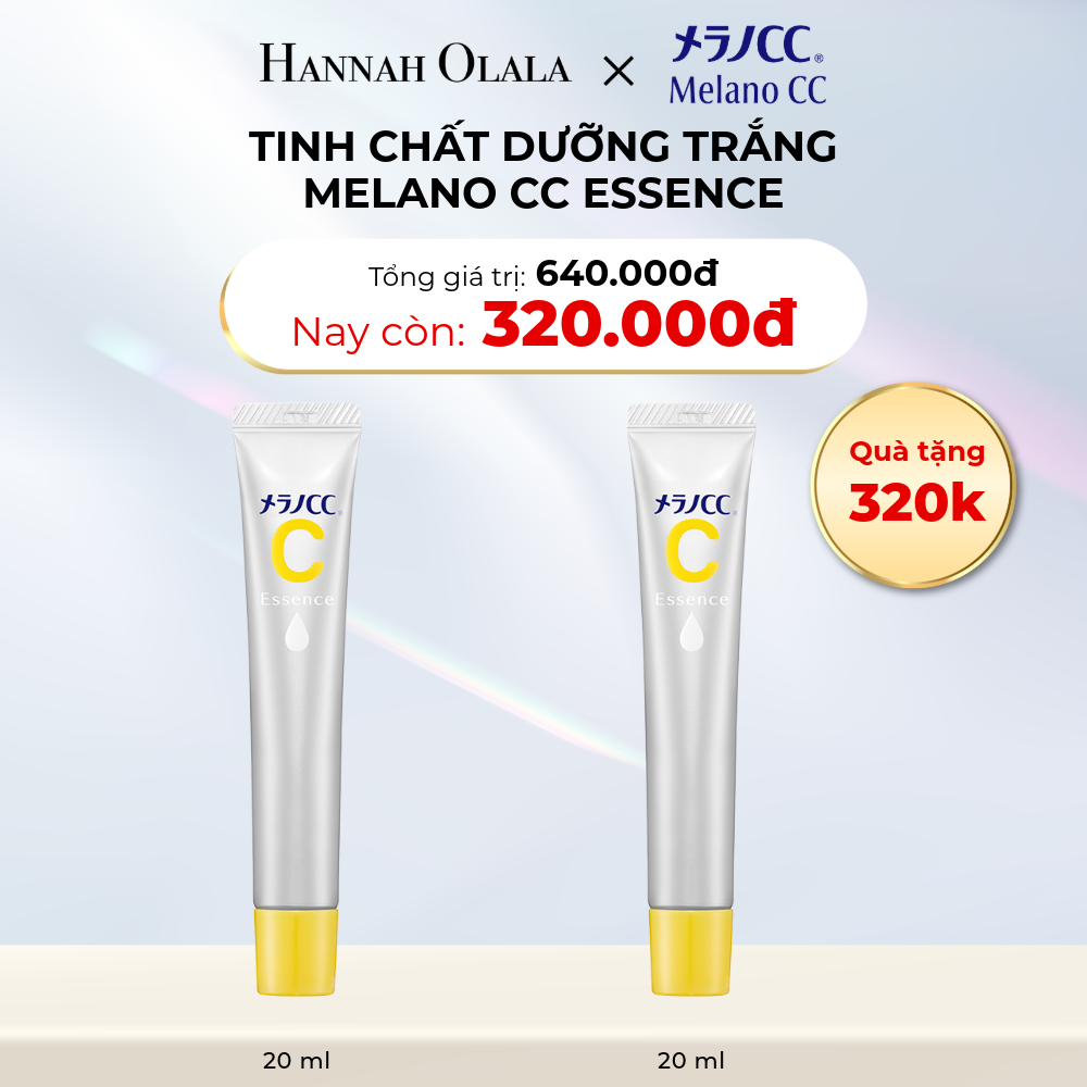  D27_DEAL 13B: [FLASH DEAL]   MUA 1 TẶNG 1 TINH CHẤT DƯỠNG TRẮNG MELANO CC ESSENCE 20ML 