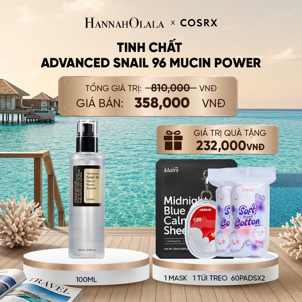  COSRX TINH CHẤT ADVANCED SNAIL 96 MUCIN POWER ESSENCE 100ML_ D521 