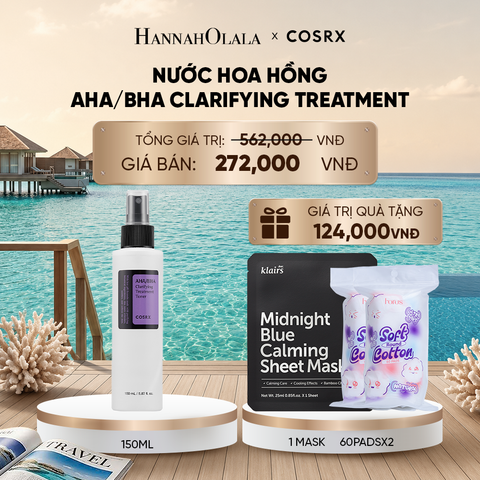  COSRX NƯỚC HOA HỒNG AHA/BHA CLARIFYING TREATMENT TONER 150ML_ D693 