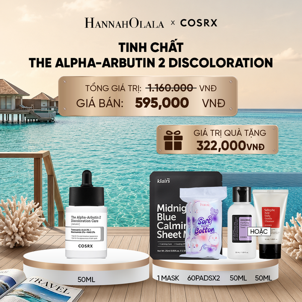  COSRX TINH CHẤT THE ALPHA-ARBUTIN 2 DISCOLORATION CARE SERUM 50ML_ D523 