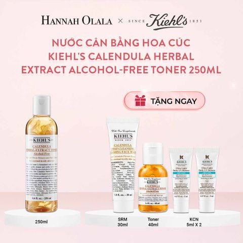  E342_DEAL 14: NƯỚC CÂN BẰNG HOA CÚC KIEHL'S CALENDULA HERBAL EXTRACT ALCOHOL-FREE TONER 250ML 