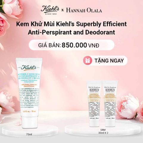  E933: DEAL 10: KEM KHỬ MÙI KIEHL'S SUPERBLY EFFICIENT ANTI-PERSPIRANT AND DEODORANT 
