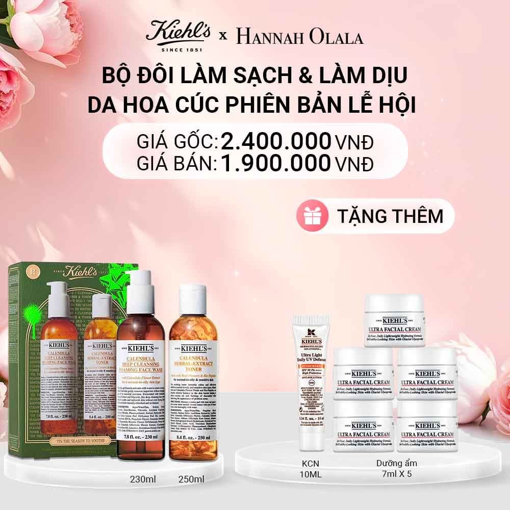  E938: DEAL 15: [PHIÊN BẢN LỄ HỘI 2025] BỘ ĐÔI SỮA RỬA MẶT HOA CÚC 230ML & TONER 250ML 