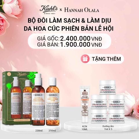  E938: DEAL 15: [PHIÊN BẢN LỄ HỘI 2025] BỘ ĐÔI SỮA RỬA MẶT HOA CÚC 230ML & TONER 250ML 