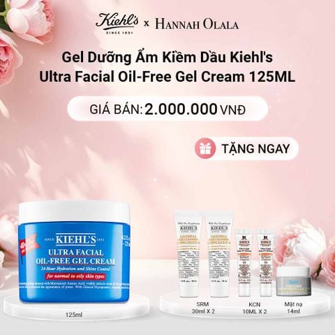  E935: DEAL 12: GEL DƯỠNG ẨM KIỀM DẦU KIEHL'S ULTRA FACIAL OIL-FREE GEL CREAM 125ML 