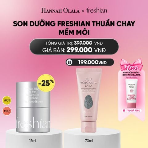  SON DƯỠNG FRESHIAN THUẦN CHAY MỀM MÔI 15ML_A1528 