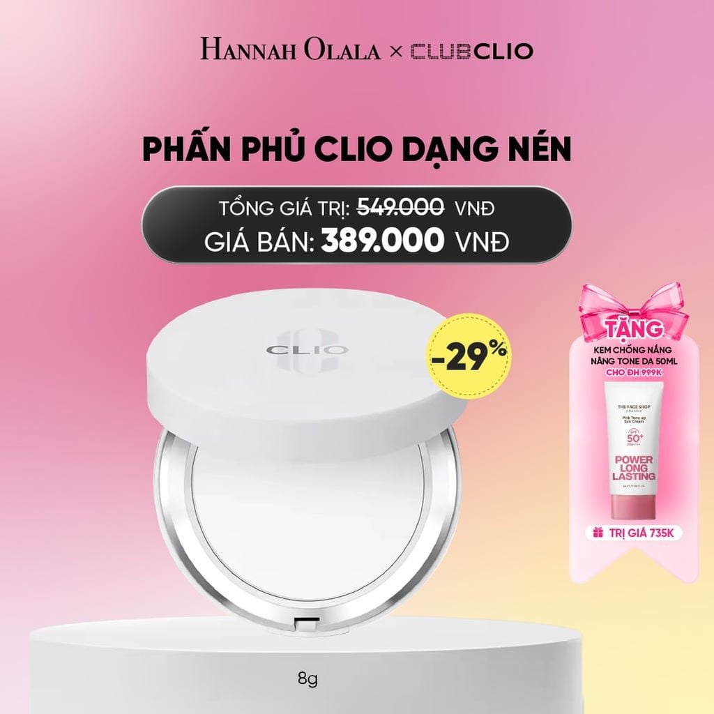  PHẤN PHỦ DẠNG NÉN CLIO STAY PERFECT FINISH PACT 8G_A1895 