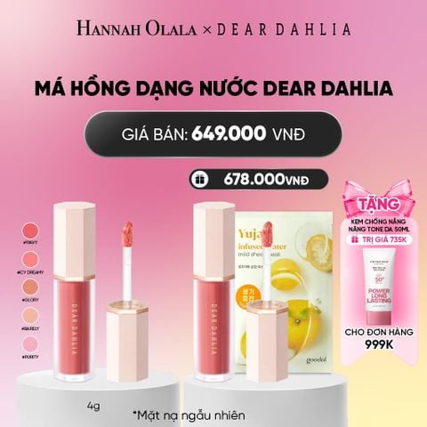  MÁ HỒNG DẠNG NƯỚC DEAR DAHLIA 4G_ A1860 
