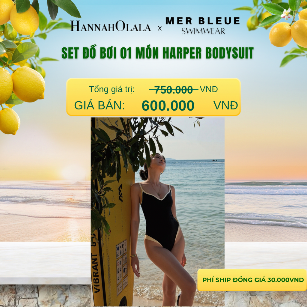  SET ĐỒ BƠI 1 MẢNH HARPER BODYSUIT - DEAL 9 - A849 