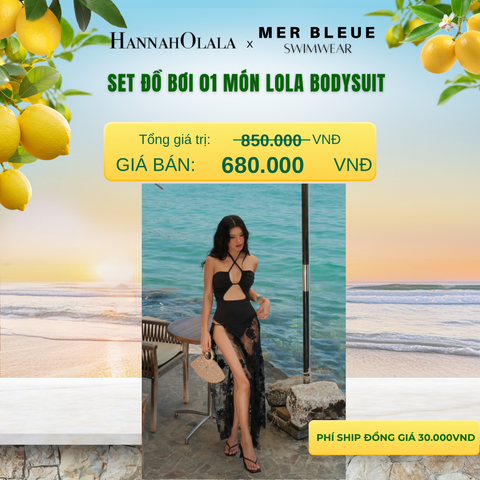 SET ĐỒ BƠI 1 MẢNH LOLA BODYSUIT - DEAL 11 - A871 