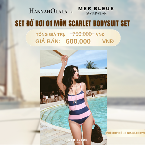  SET ĐỒ BƠI 1 MẢNH SCARLET BODYSUIT - DEAL 10 - A1200 