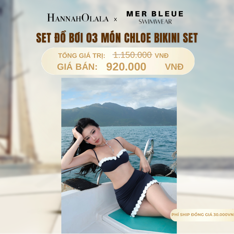  SET ĐỒ BƠI 3 MÓN CHLOE - DEAL 1 - A2011 