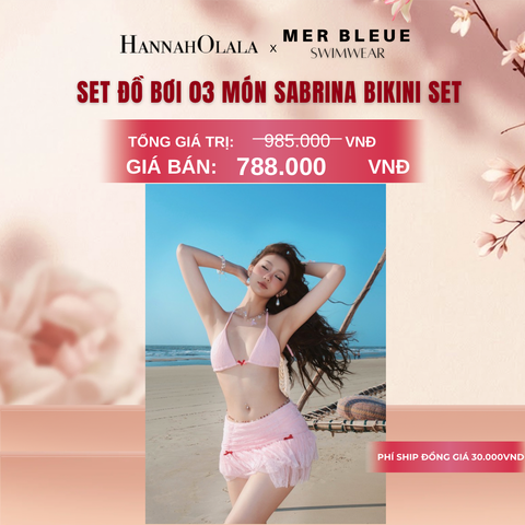  SET ĐỒ BƠI 3 MÓN SABRINA BIKINI SET - DEAL 6 - A1176 