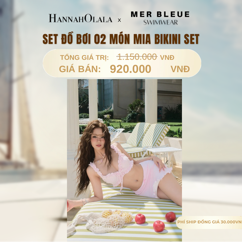  SET ĐỒ BƠI 3 MÓN MIA BIKINI SET - DEAL 8 - A1185 