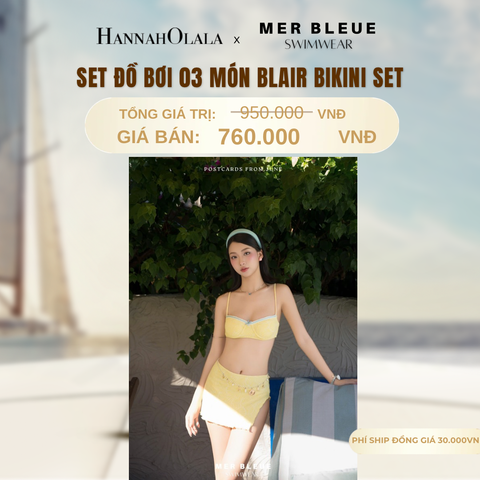  SET ĐỒ BƠI 3 MẢNH BLAIR SET - DEAL 3 - A1164 