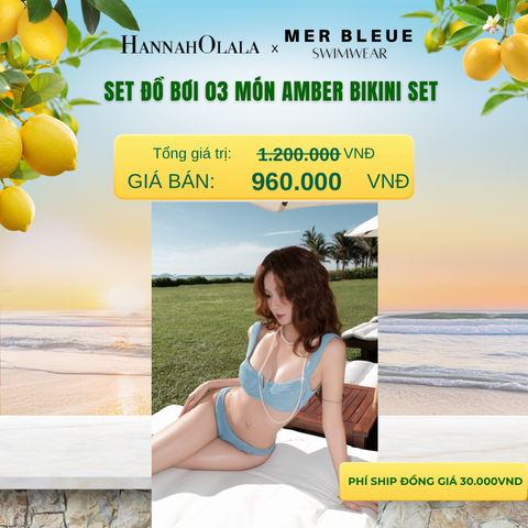  SET ĐỒ BƠI 3 MÓN AMBER SET - DEAL 4 - A806 