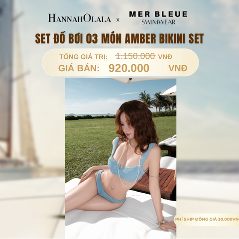  SET ĐỒ BƠI 3 MÓN AMBER SET - DEAL 4 - A1167 