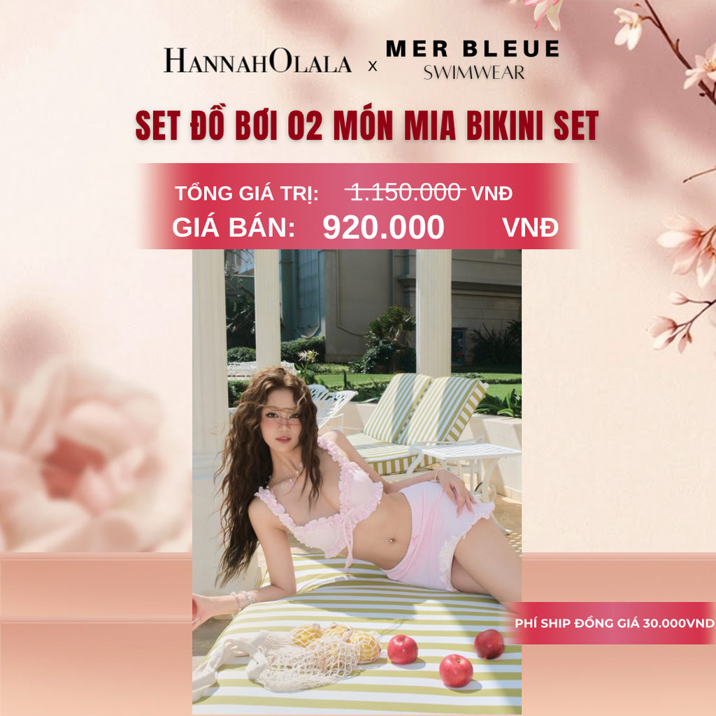  SET ĐỒ BƠI 3 MÓN MIA BIKINI SET - DEAL 8 - A1185 