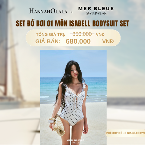  SET ĐỒ BƠI 1 MẢNH ISABELL BODYSUIT - DEAL 7 - A1179 