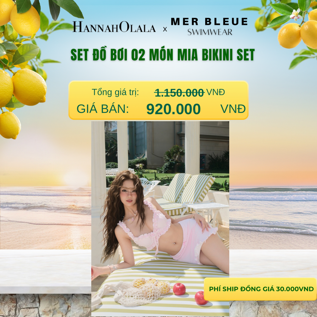  SET ĐỒ BƠI 3 MÓN MIA BIKINI SET - DEAL 8 - A839 