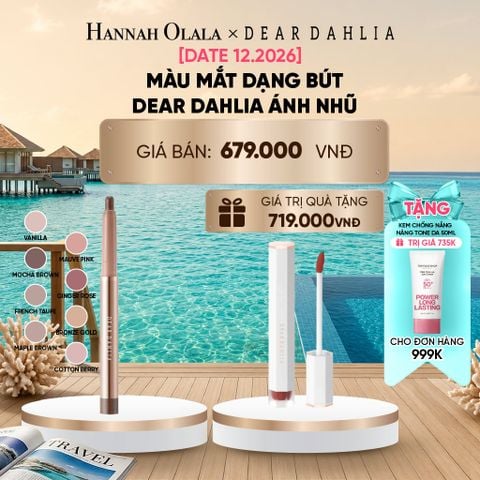  [DATE 12.2026] MÀU MẮT DẠNG BÚT DEAR DAHLIA ÁNH NHŨ 