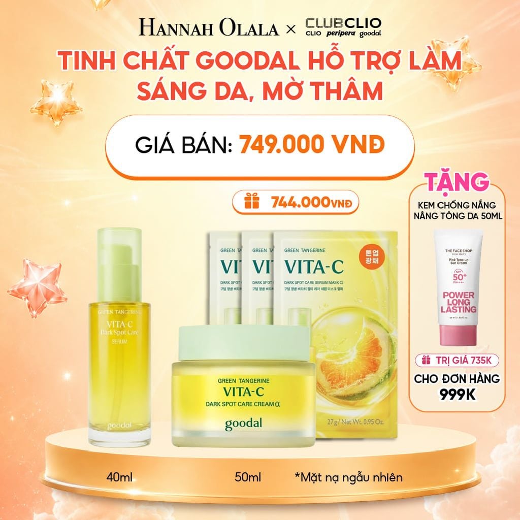  TINH CHẤT GOODAL HỖ TRỢ LÀM SÁNG DA, MỜ THÂM 40ML 