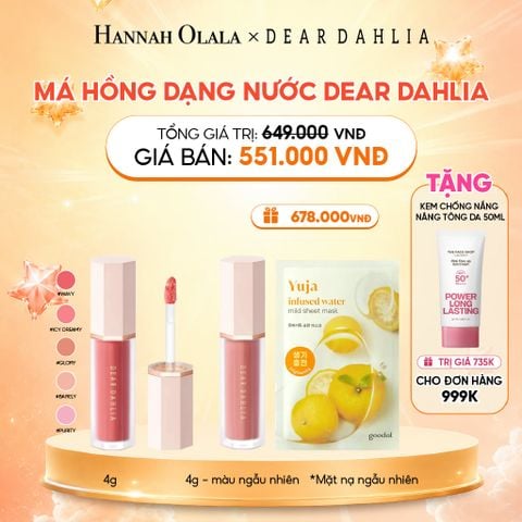  MÁ HỒNG DẠNG NƯỚC DEAR DAHLIA 4G 