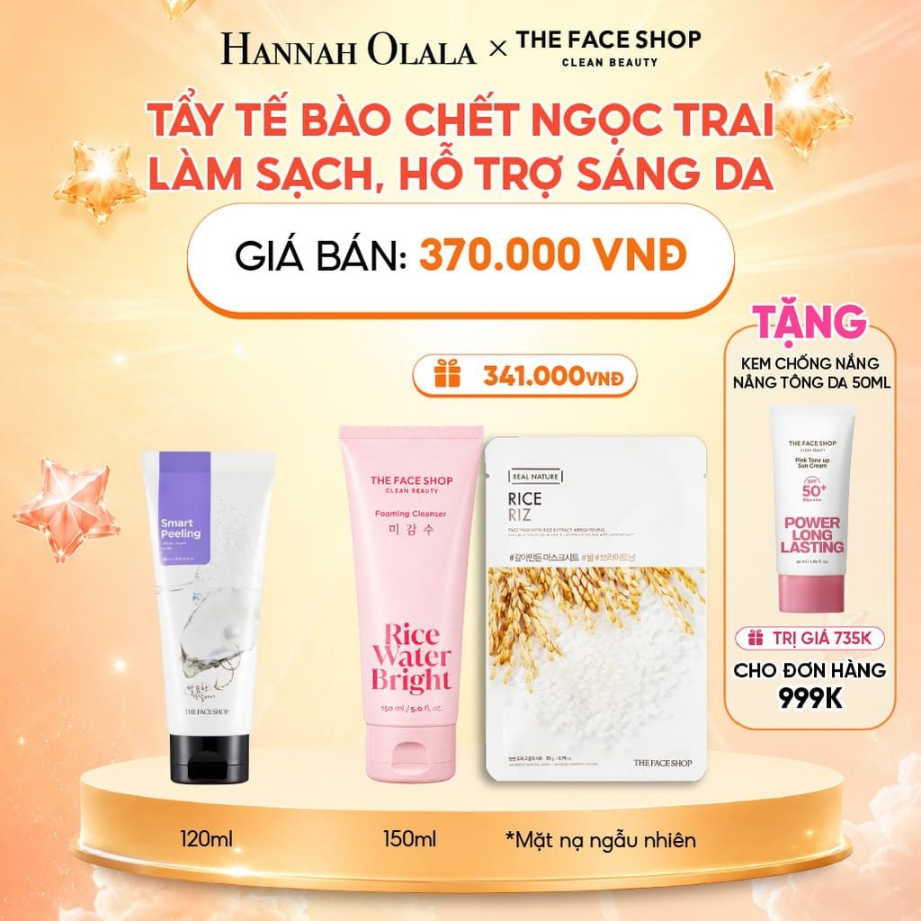  TẨY TẾ BÀO CHẾT NGỌC TRAI LÀM SẠCH, HỖ TRỢ SÁNG DA 