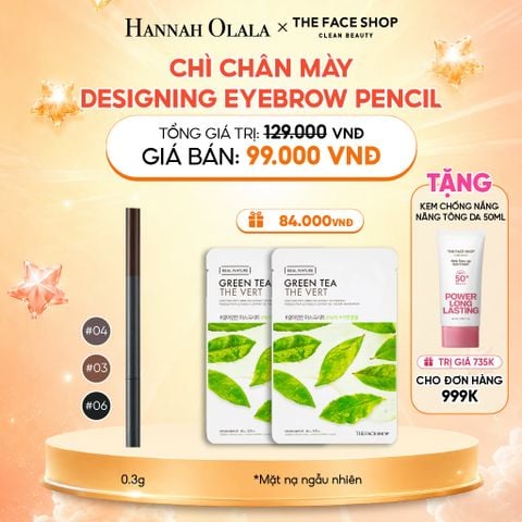  CHÌ CHÂN MÀY DESIGNING EYEBROW PENCIL 0.3G 