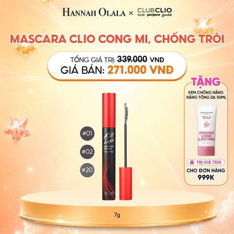  MASCARA CLIO CONG MI, CHỐNG TRÔI 