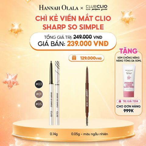  CHÌ KẺ VIỀN MẮT CLIO SHARP SO SIMPLE 0.14G 