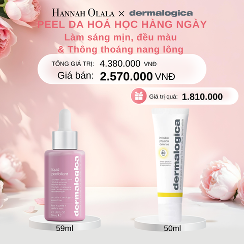  E195: [FLASHDEAL] [MUA 1 TẶNG 1] DEAL 9: PEEL CẢI THIỆN BỀ MẶT DA HÀNG NGÀY PHIÊN BẢN NÂNG CẤP LIQUID PEELFOLIANT 59ML 