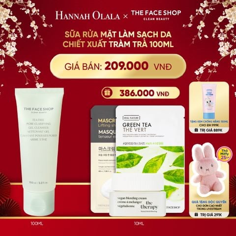  DEAL 5: SỮA RỬA MẶT LÀM SẠCH DA CHIẾT XUẤT TRÀM TRÀ 100ML 