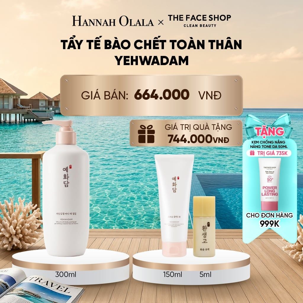  TẨY TẾ BÀO CHẾT TOÀN THÂN YEHWADAM 300ML_ D863 