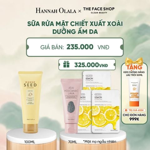  SỮA RỬA MẶT CHIẾT XUẤT XOÀI DƯỠNG ẨM DA 100ML - A17 