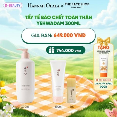 TẨY TẾ BÀO CHẾT TOÀN THÂN YEHWADAM 300ML_K143 
