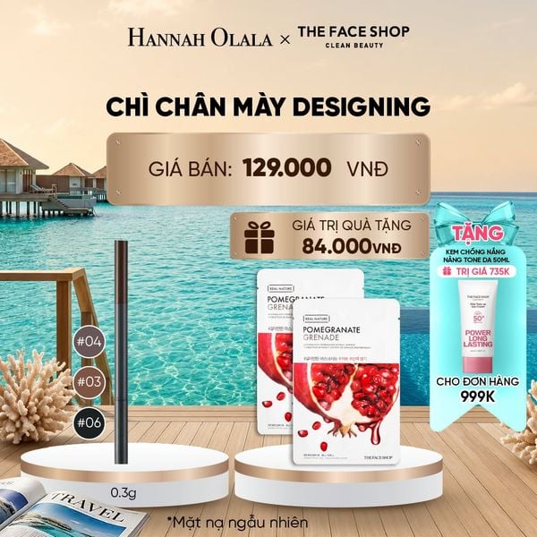  CHÌ CHÂN MÀY DESIGNING EYEBROW PENCIL 0.3G_ D924 