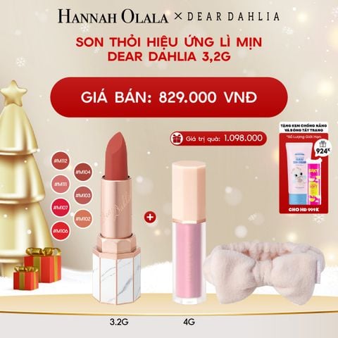  DEAL 4: SON THỎI HIỆU ỨNG LÌ MỊN DEAR DAHLIA 3,2G 