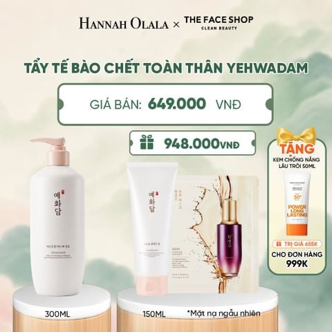  TẨY TẾ BÀO CHẾT TOÀN THÂN YEHWADAM 300ML - A22 