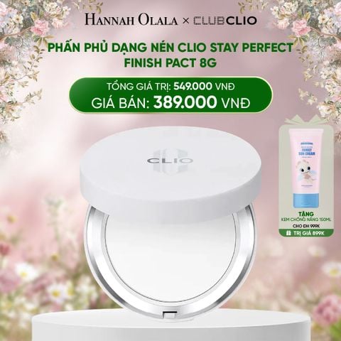  DEAL 4: PHẤN PHỦ DẠNG NÉN CLIO STAY PERFECT FINISH PACT 8G 