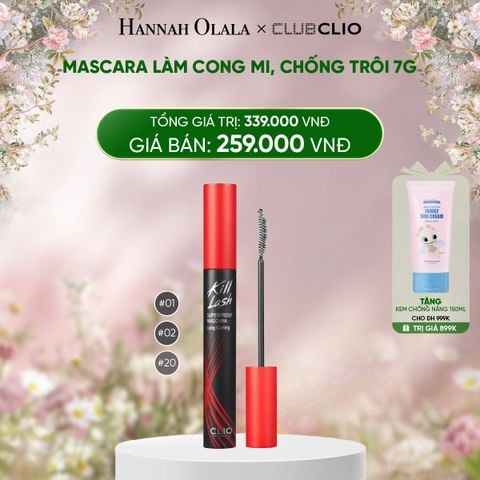  DEAL 5: MASCARA LÀM CONG MI, CHỐNG TRÔI 7G 