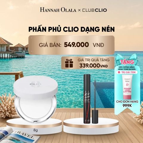  PHẤN PHỦ DẠNG NÉN CLIO STAY PERFECT FINISH PACT 8G_ D419 