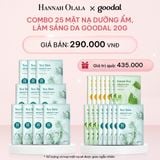  E638_DEAL 1: COMBO 25 MẶT NẠ DƯỠNG ẨM, LÀM SÁNG DA GOODAL 20G 