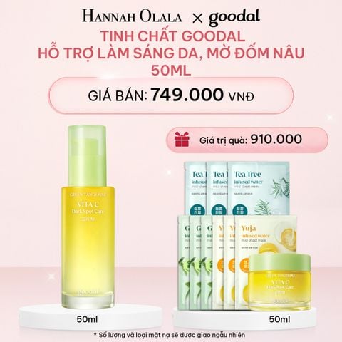  E641_DEAL 2: Tinh Chất Goodal Hỗ Trợ Làm Sáng Da, Mờ Đốm Nâu 50ml 