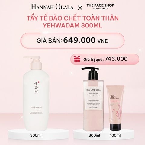  E662_DEAL 5: Tẩy Tế Bào Chết Toàn Thân Yehwadam 300Ml 